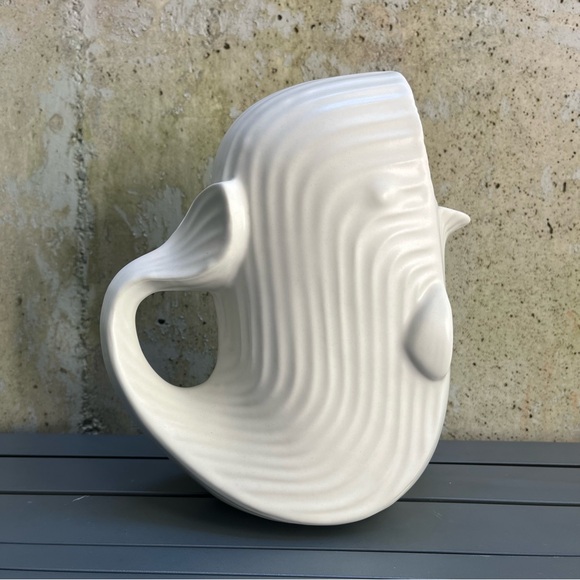 Jonathan Adler Whale Pitcher, Stoneware, EUC - Picture 2 of 10